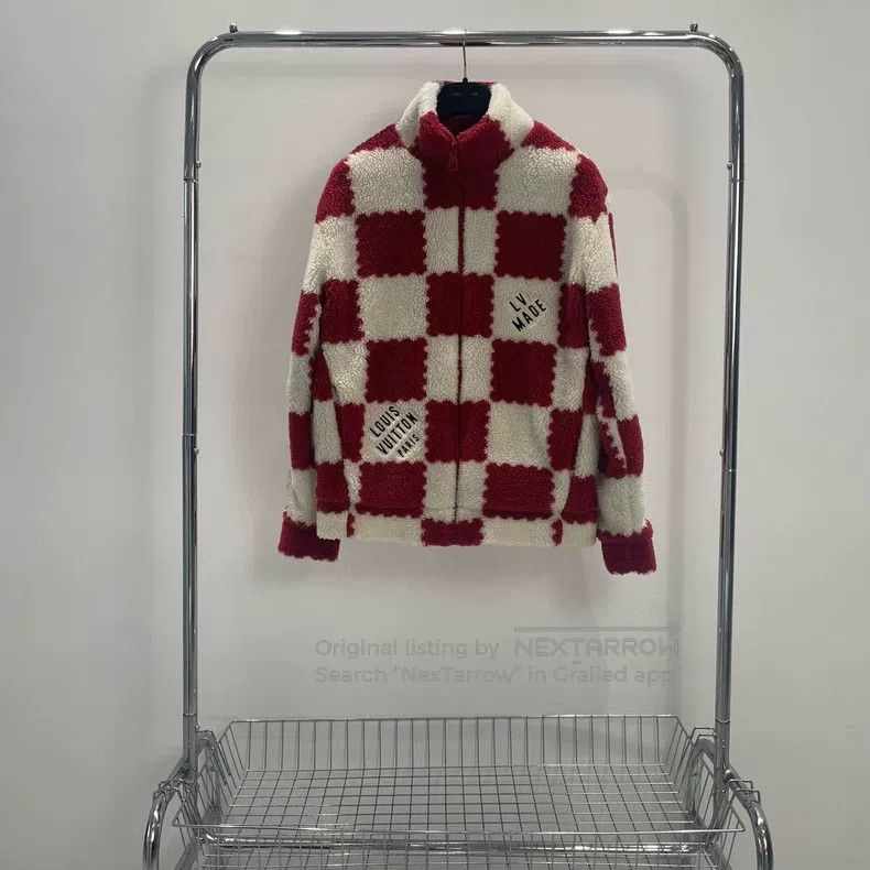 Louis Vuitton Louis Vuitton Checkerboard embroidered logo jacket Size US XL / EU 56 / 4 - 1 Thumbnail