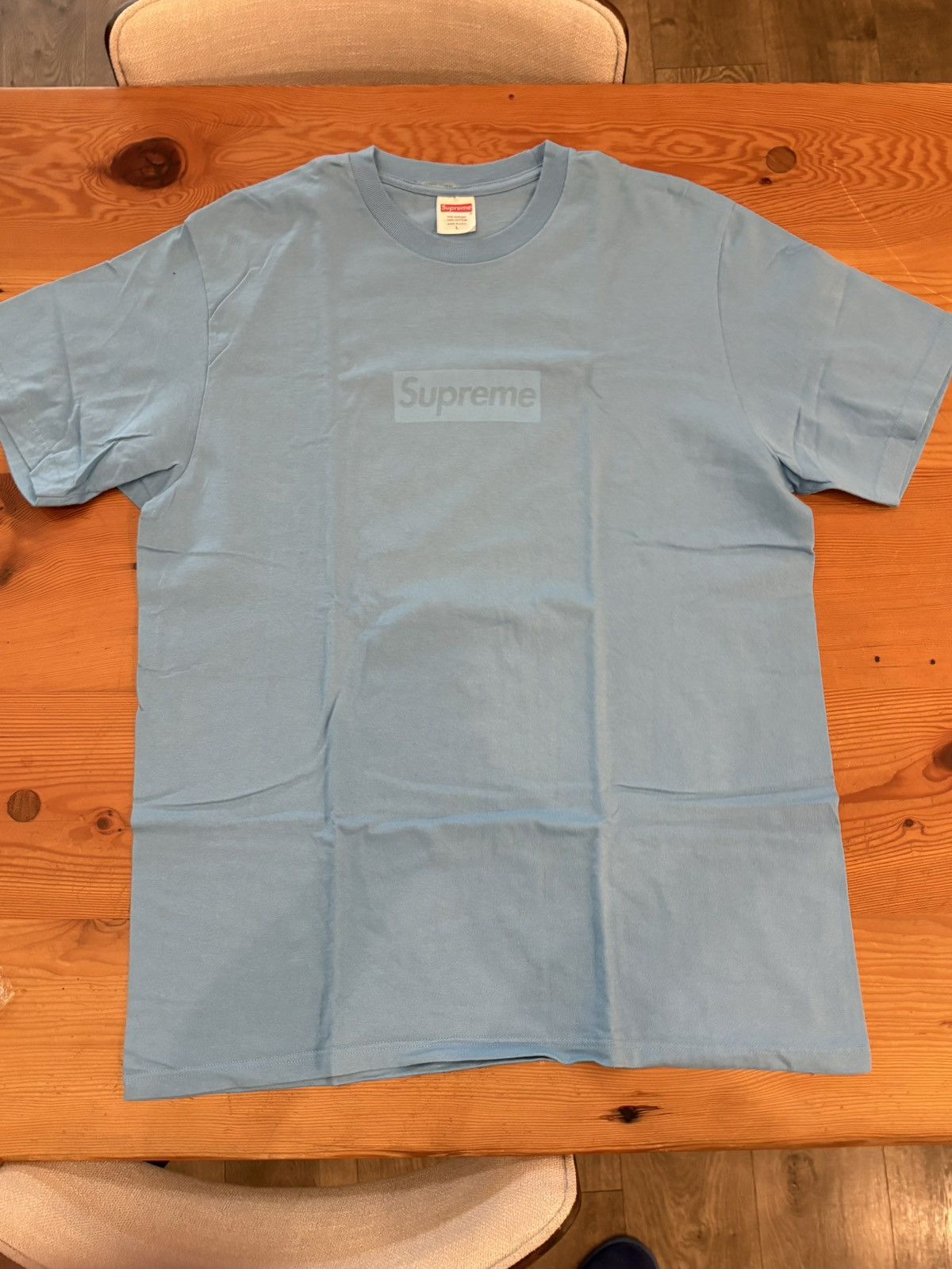 Supreme 2007 Supreme Teal Blue Box Logo Tee | Grailed