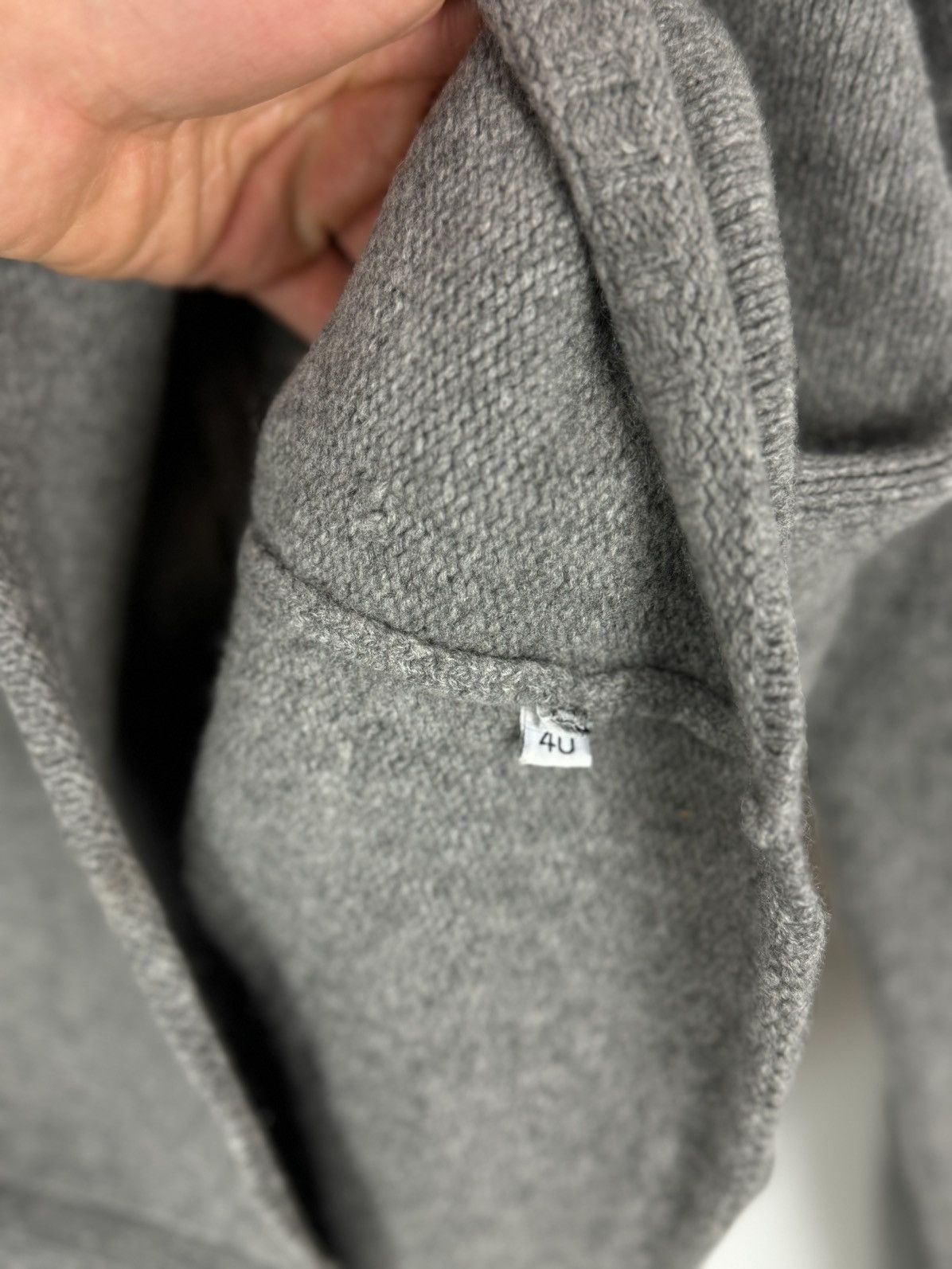 Jil Sander Jil Sander Knitted Gray Sweater Size S / US 4 / IT 40 - 9 Thumbnail
