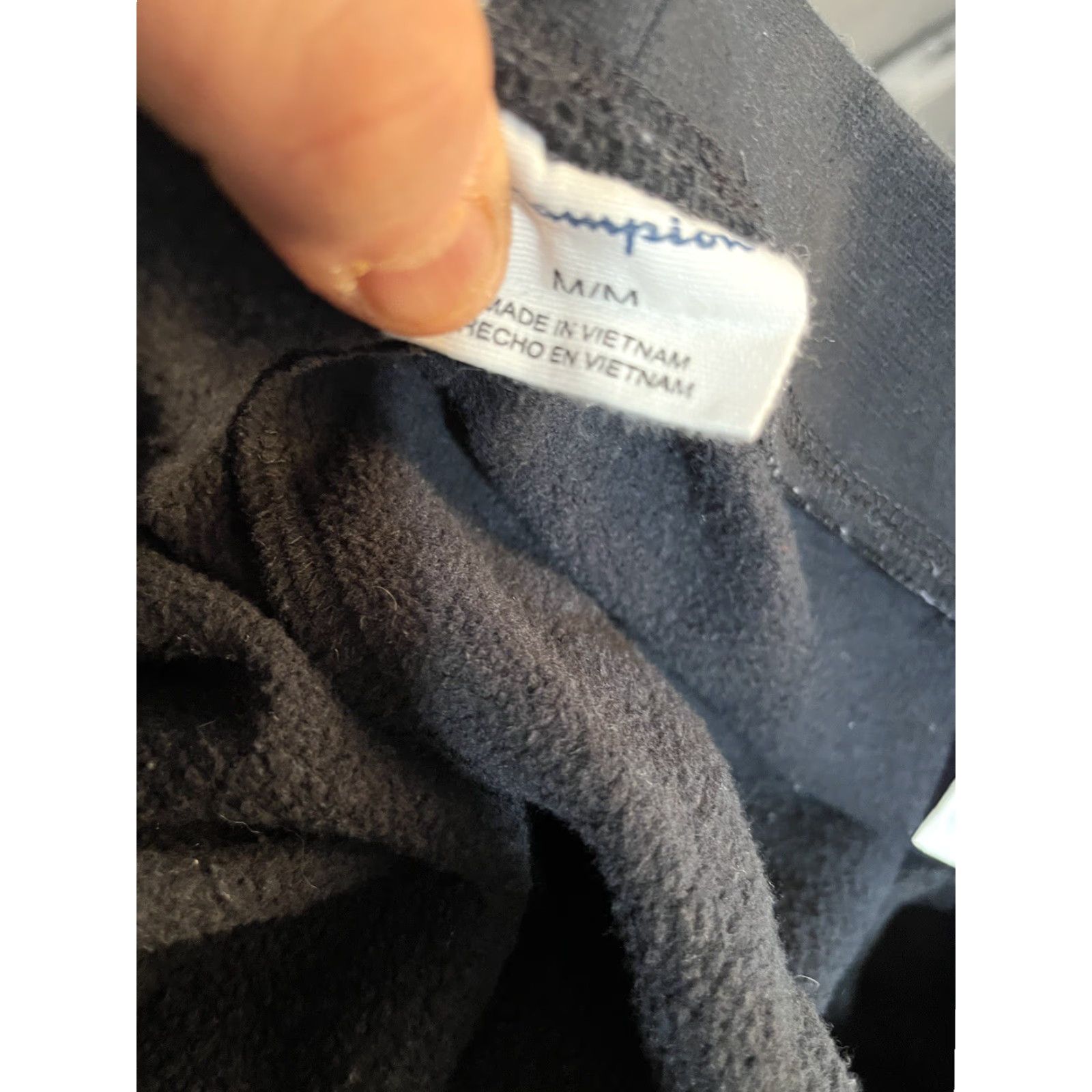Champion Champion Women Sweatpants Size Medium Black Solid Size 32" / US 10 / IT 46 - 5 Thumbnail