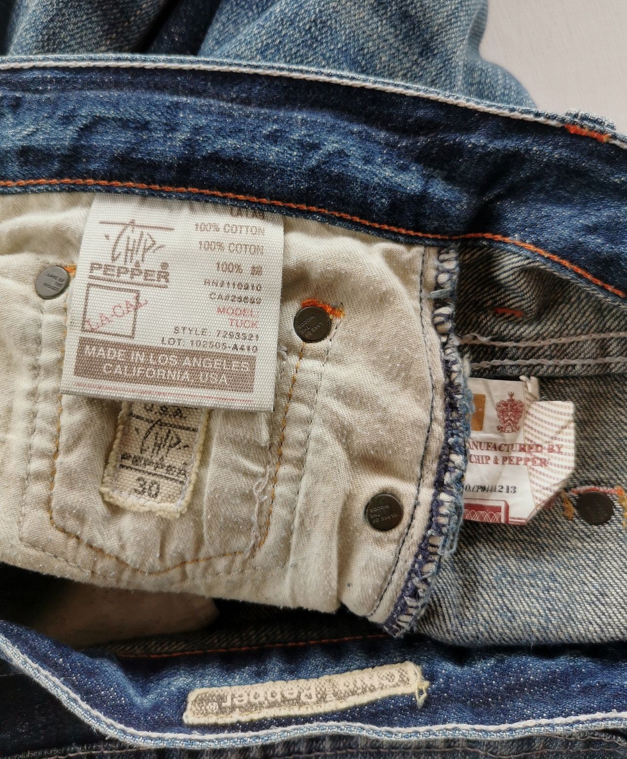 Chip & Pepper Loose Flare Chip & Pepper Distressed Jeans Size US 32 / EU 48 - 9 Thumbnail