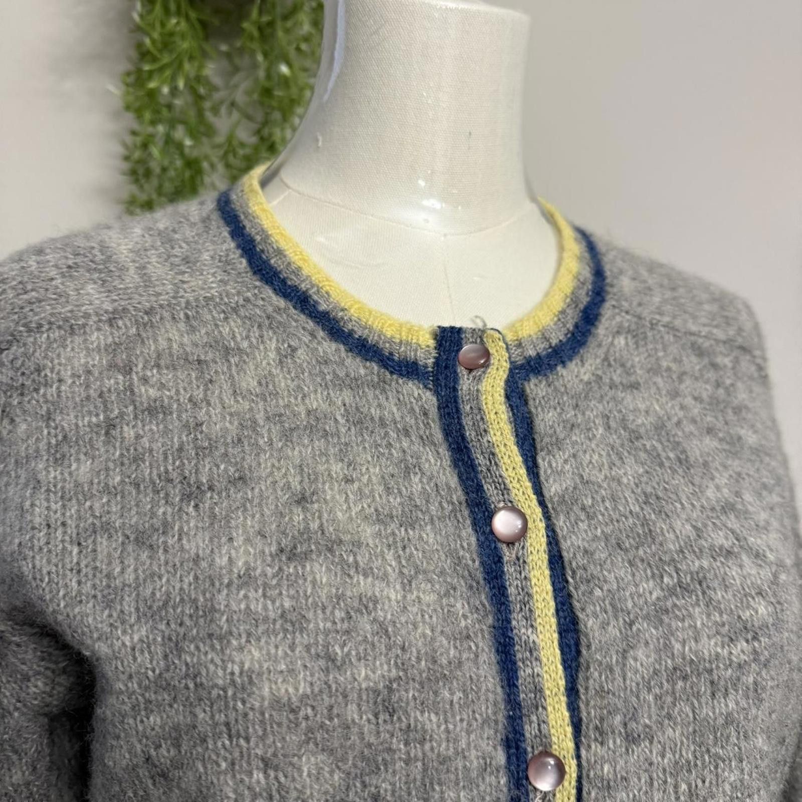 Designer Deans of Scotland Wool Sweater 38 Small Size S / US 4 / IT 40 - 4 Thumbnail