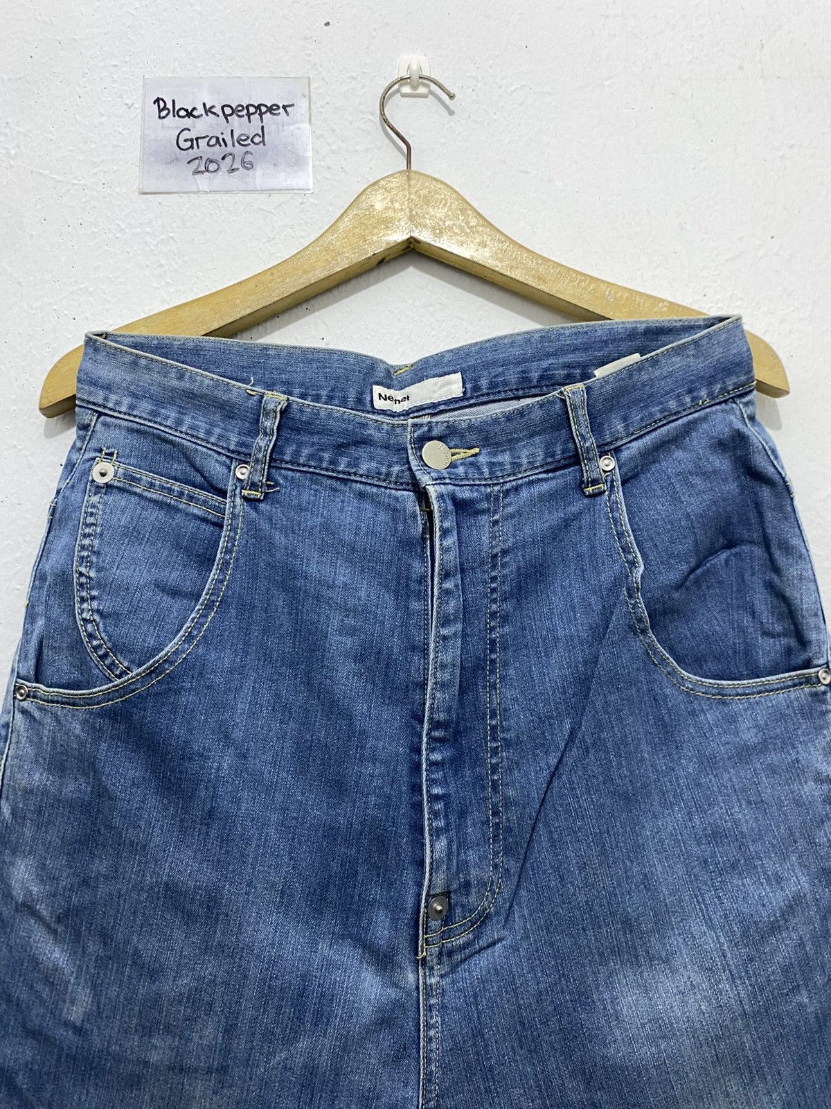 Ne-Net Ne-Net By Issey Miyake Denim Jeans Size US 29 - 5 Thumbnail