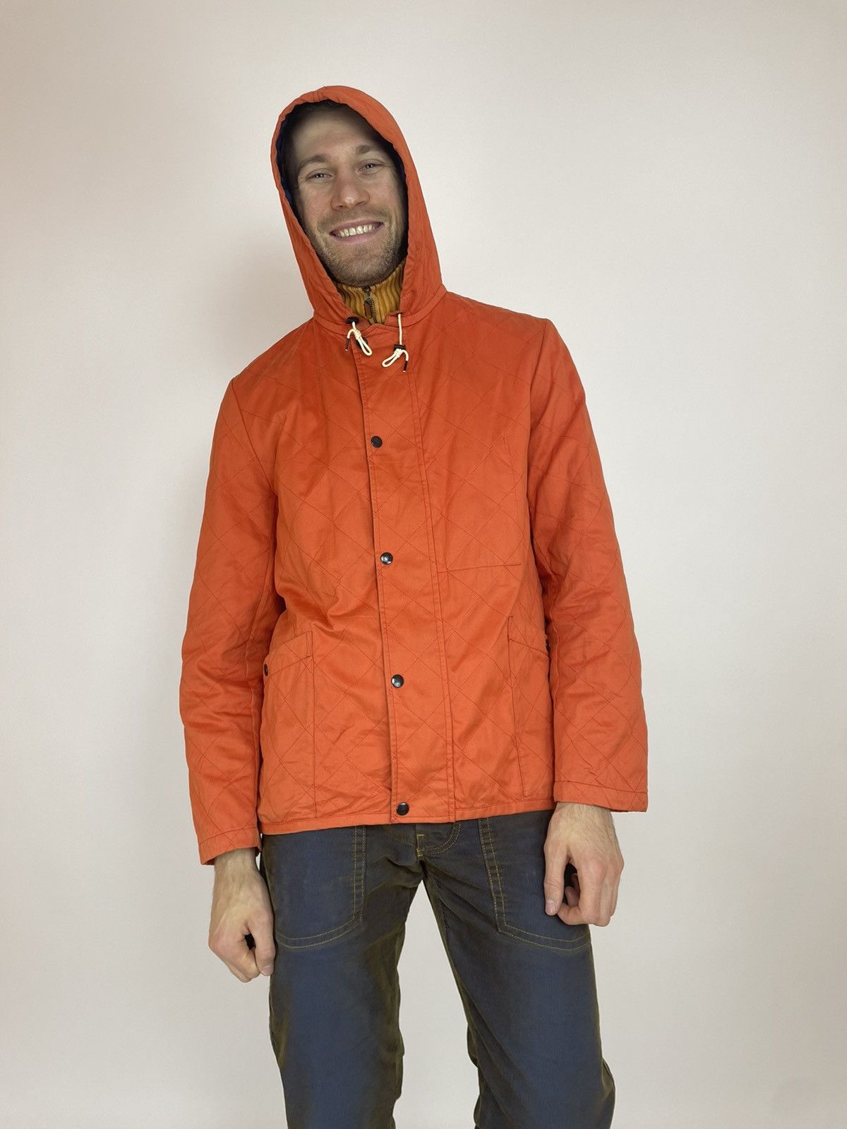 Lavenham LAVENHAM Quilt Hooded JACKET Mens size 42-XL Size US XL / EU 56 / 4 - 4 Thumbnail