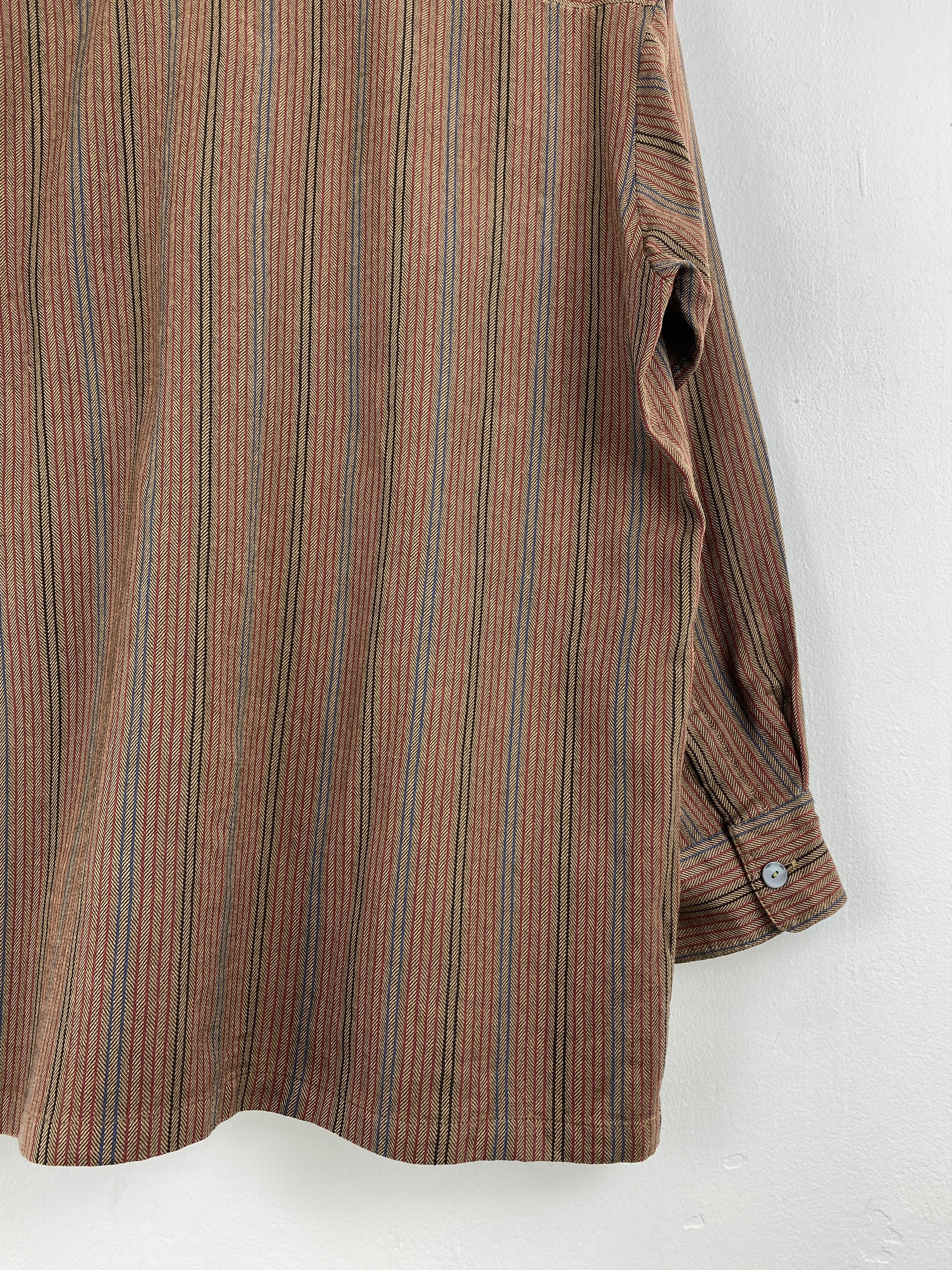 Japanese Brand Vintage Sunjoker Tokyo Japan Button Ups Striped Shirt JA0130 Size US L / EU 52-54 / 3 - 10 Thumbnail