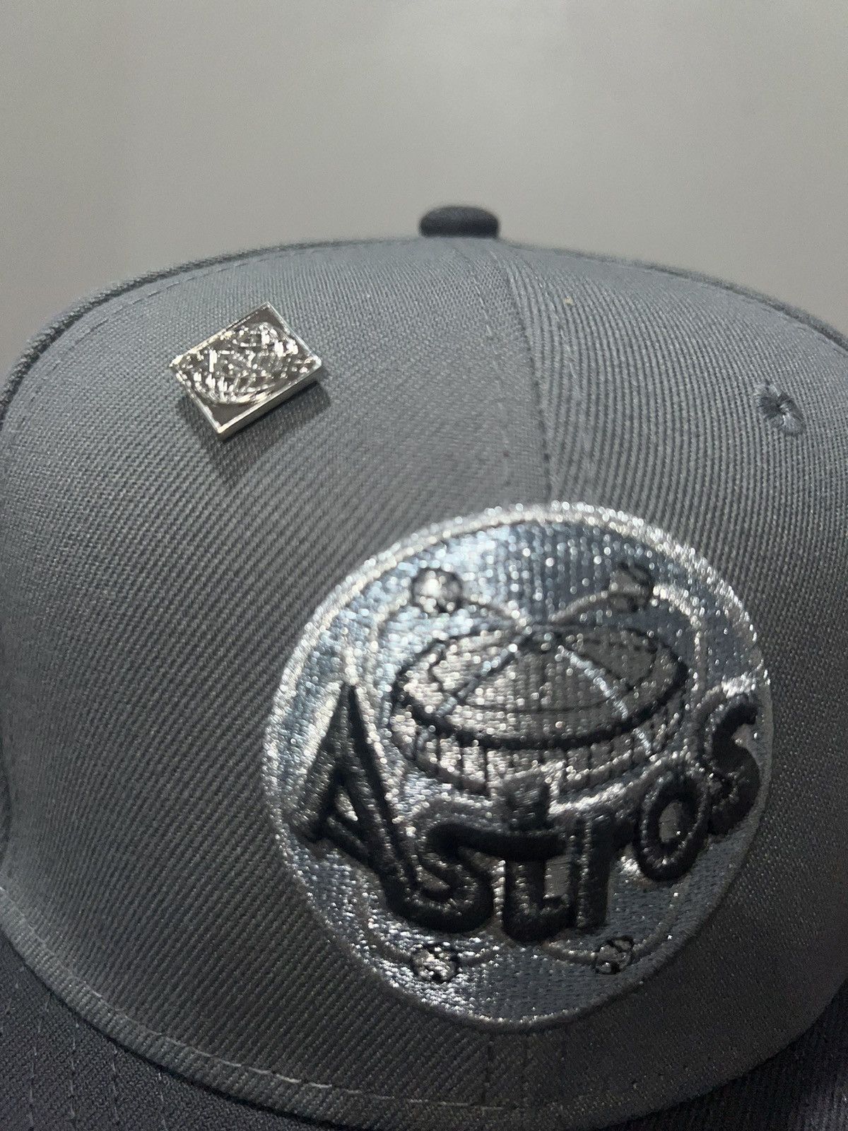 New Era Titanium ice Astros 7 3/8 fitted Size ONE SIZE - 6 Thumbnail