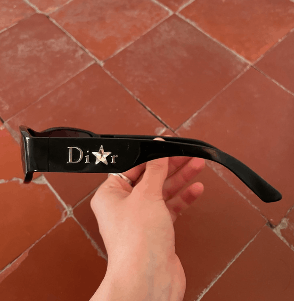 Dior DIOR Sunglasses Shiny 2 Rimless Shield Ski Galliano RI896 Size ONE SIZE - 5 Thumbnail