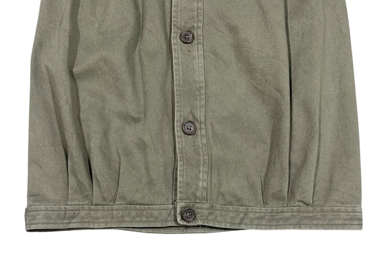 A.P.C. Vtg✅A.P.C Rue De Fleurus Olive Green Button Ups Mini Skirt Size 26" / US 2 / IT 38 - 4 Thumbnail