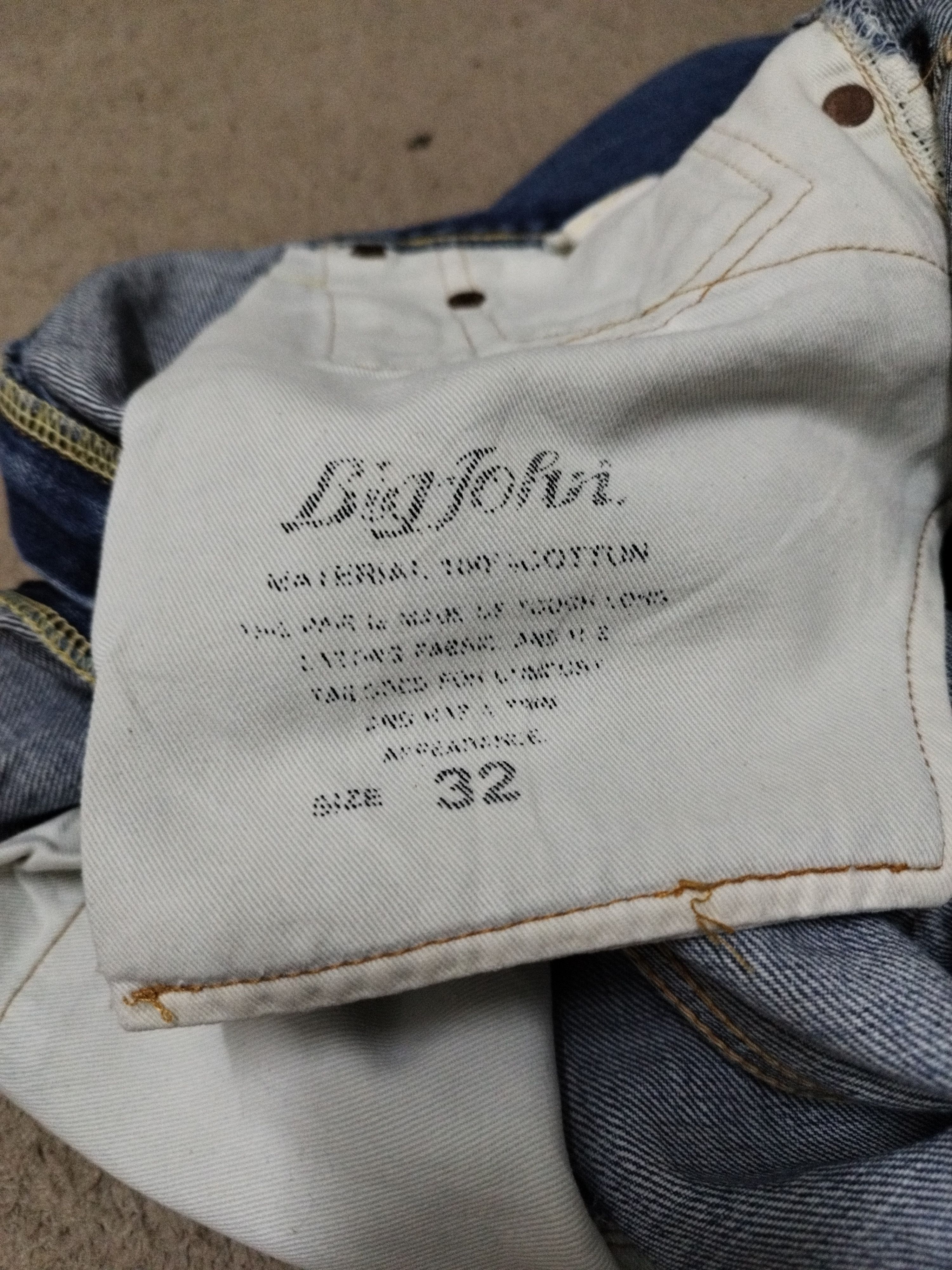 Big John × Japanese Brand Big john gold selvedge distressed Size US 32 / EU 48 - 8 Thumbnail