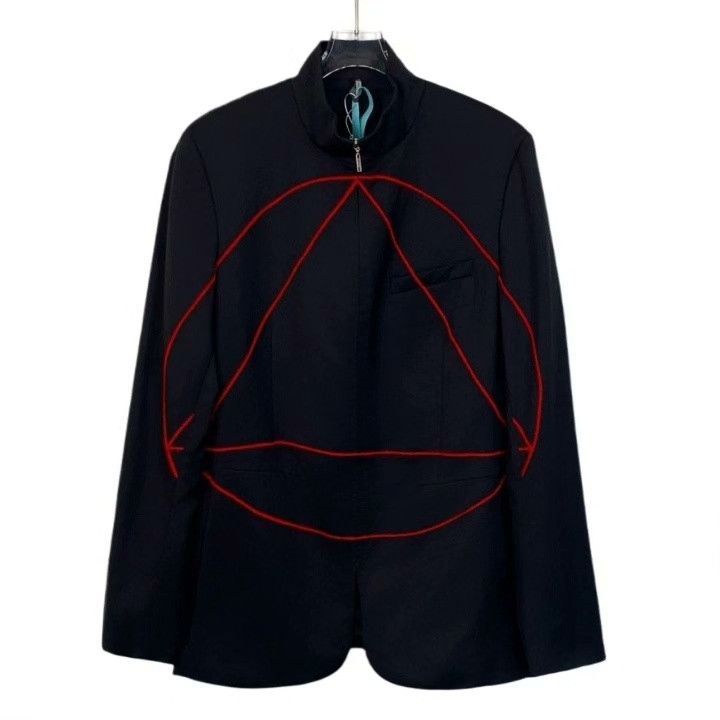 Dior Dior Wool Lapel Single-Breasted Blazer Size US L / EU 52-54 / 3 - 1 Thumbnail