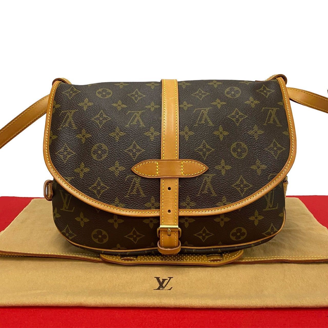 Louis Vuitton Louis Vuitton Shoulder Bag Brown Leather Size ONE SIZE - 1 Thumbnail