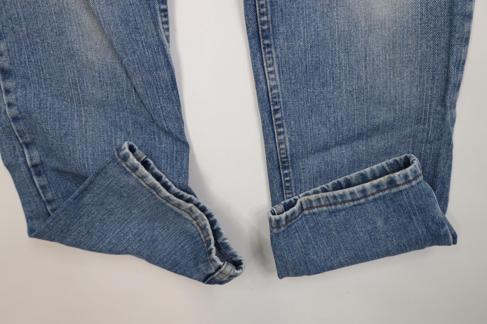 Lee Vintage Y2K Lee Regular Straight Leg Denim Jeans Blue Cotton Size US 33 - 5 Thumbnail