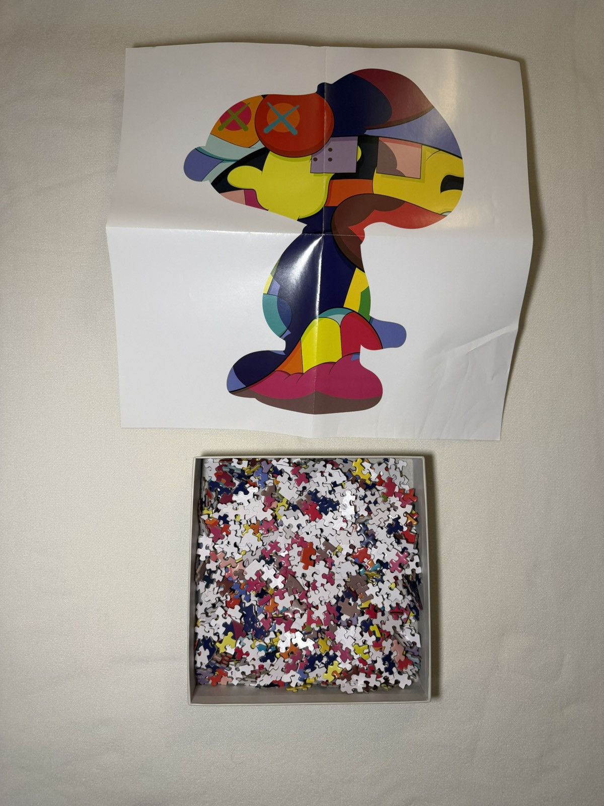 Kaws KAWS Snoopy "No One's Home" 1000 Piece Jigsaw Puzzle Size ONE SIZE - 3 Thumbnail