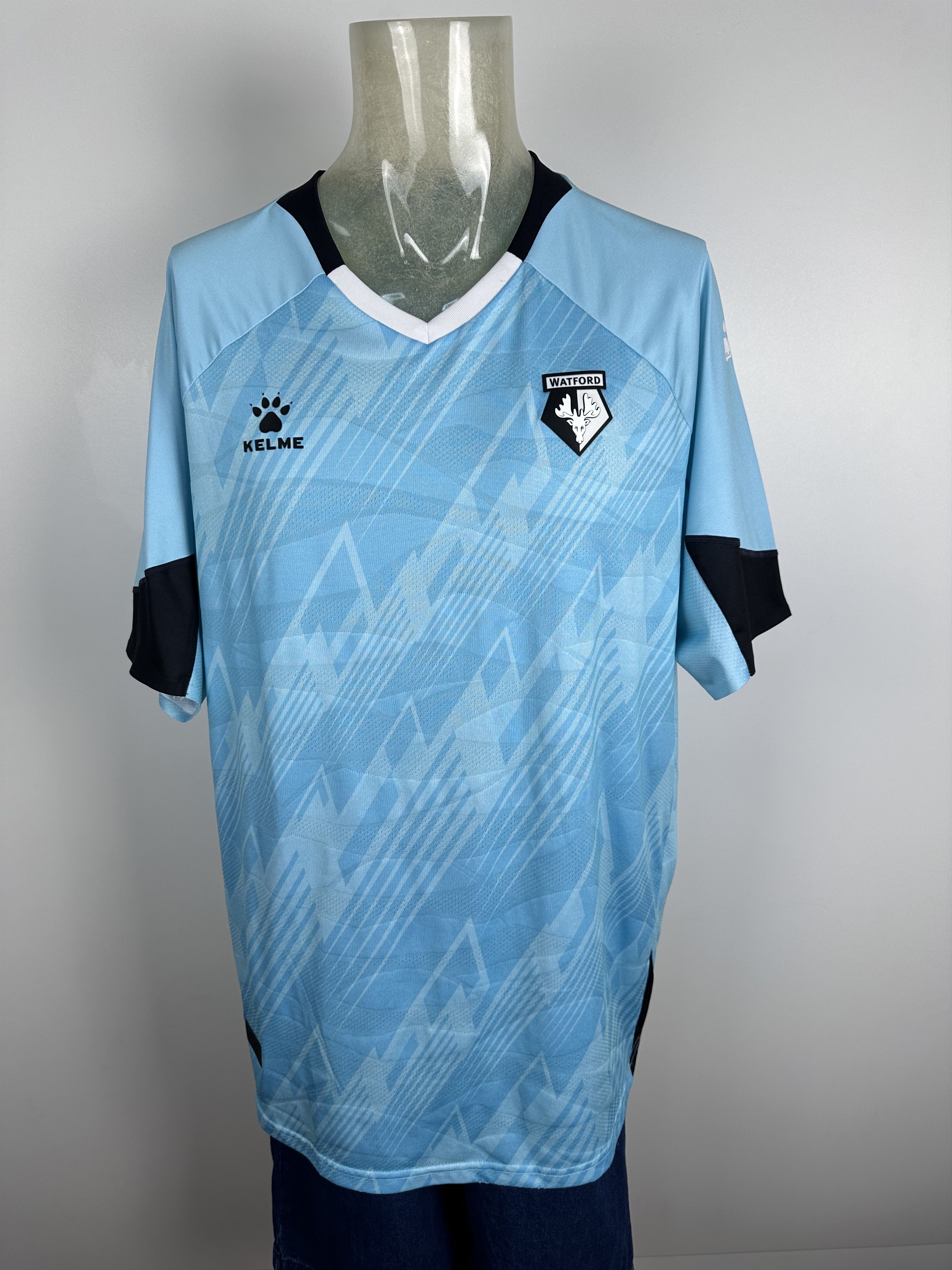 Other Watford 2023 2024 Third Football Shirt Soccer Jersey Kelme Size US XXL / EU 58 / 5 - 1 Thumbnail