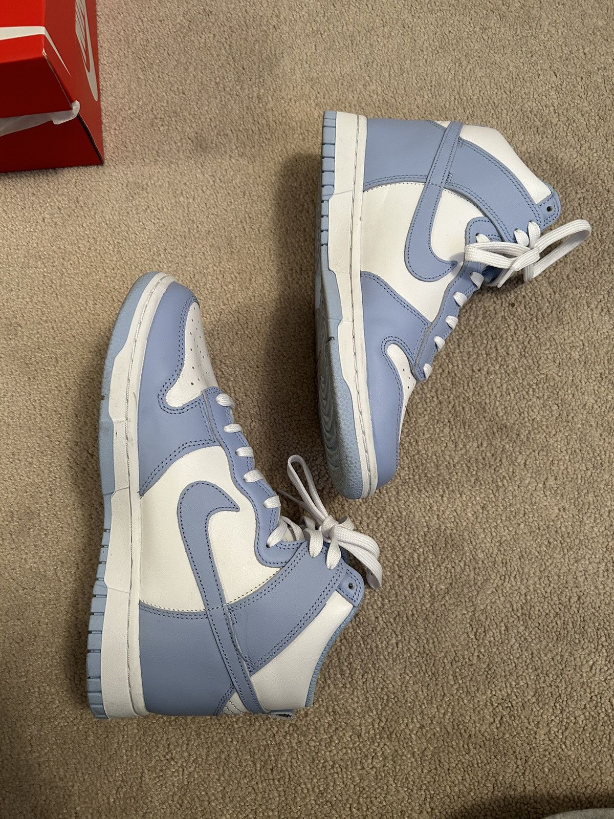 Nike Nike Dunk High (Aluminum) Size US 7.5 / IT 37.5 - 1 Thumbnail