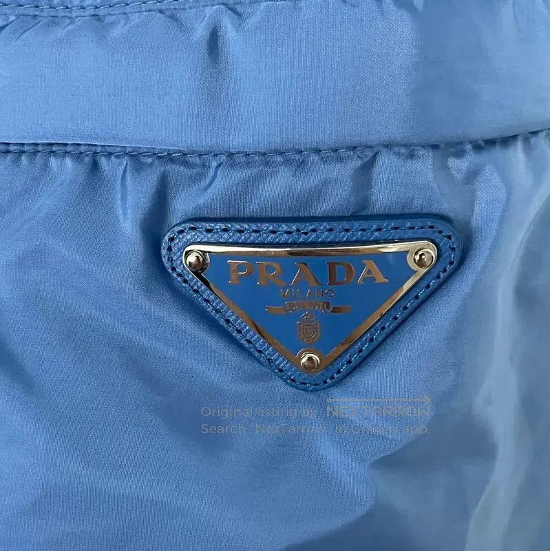 Prada Prada Blue Men's Down Jacket for Spring/Fall. Size US M / EU 48-50 / 2 - 3 Thumbnail