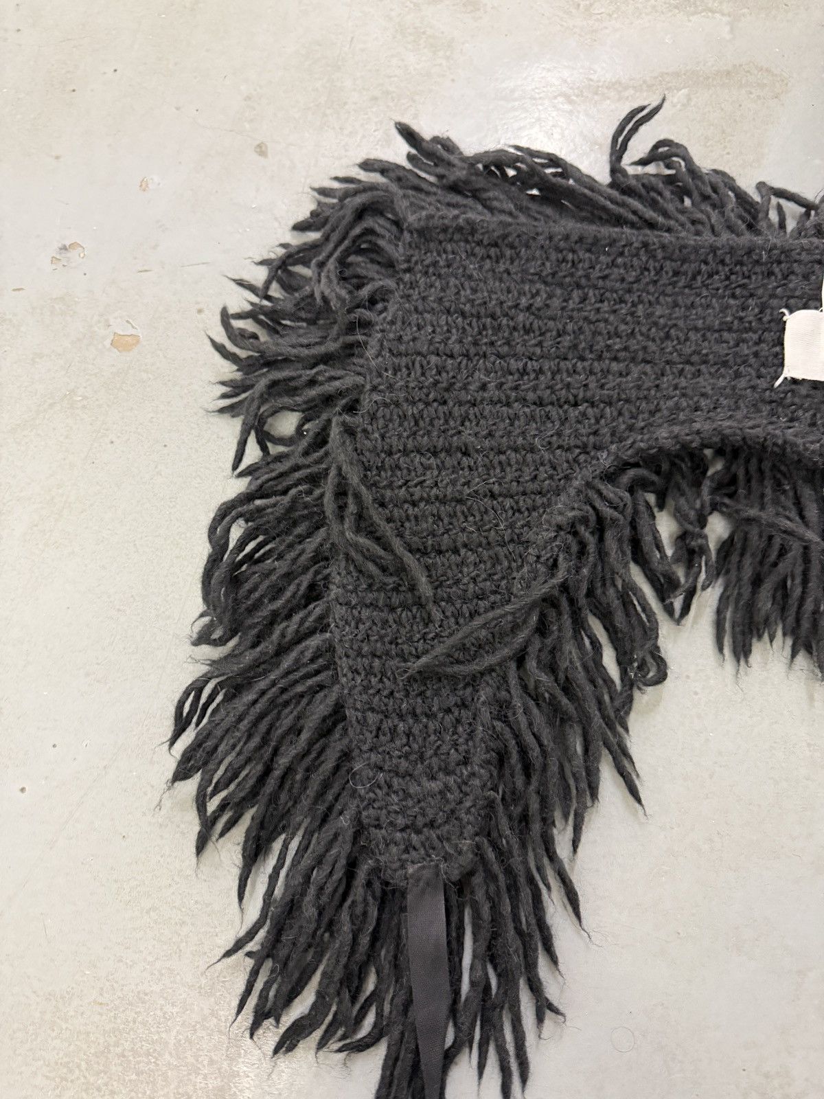Maison Margiela Maison Martin Margiela AW2003 Alpaca Shag Chubby Scarf Size ONE SIZE - 7 Thumbnail