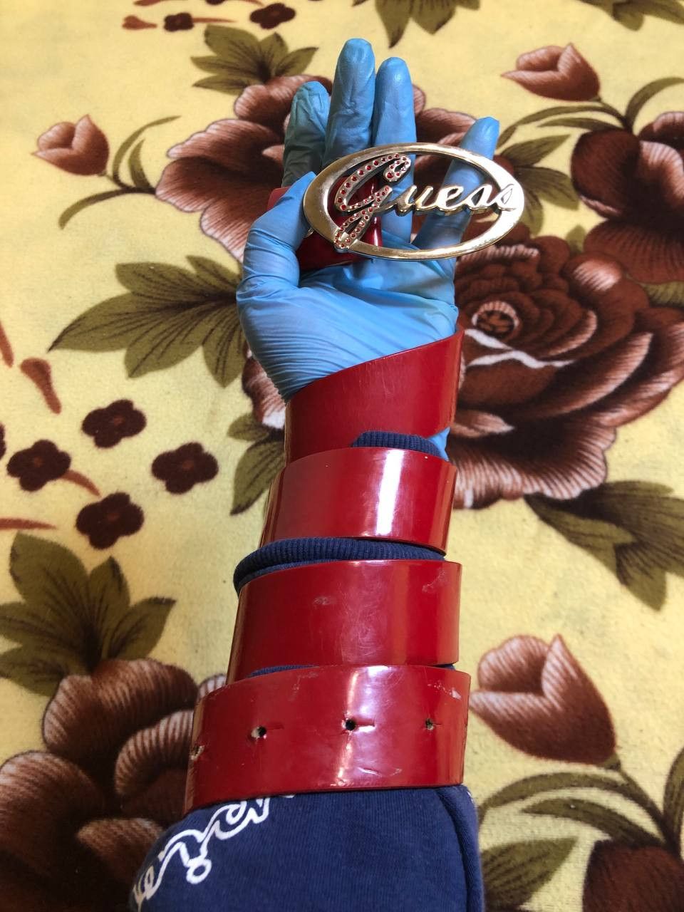 Guess Guess Genuine Leather Belt Womens Size ONE SIZE - 1 Thumbnail