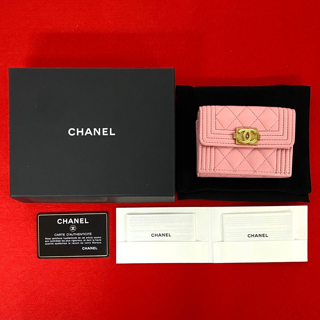 Chanel Chanel Pink Leather Size ONE SIZE - 1 Thumbnail