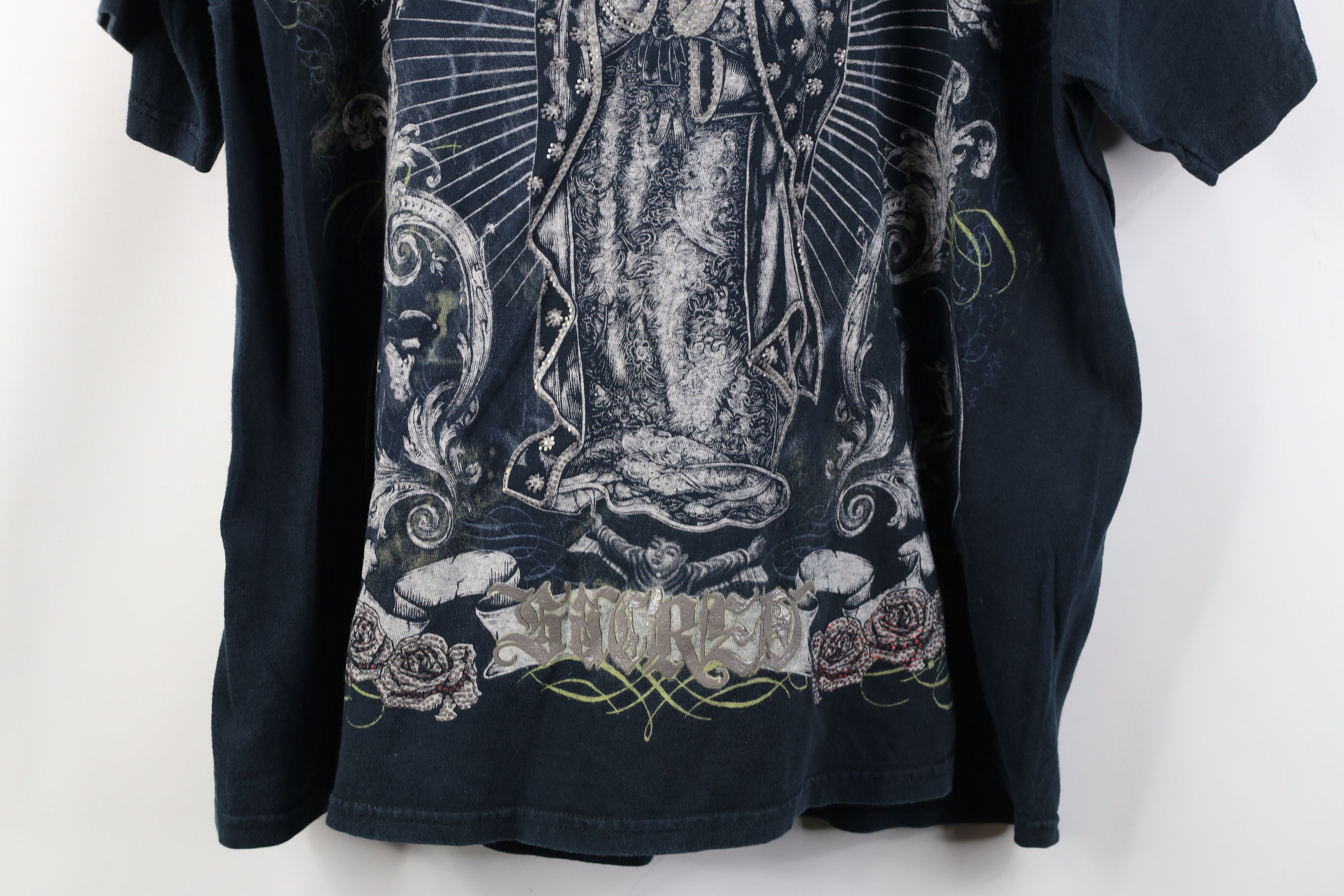 Vintage Vintage Streetwear Mary Christian Angels Tribal T-Shirt Size US XL / EU 56 / 4 - 14 Thumbnail