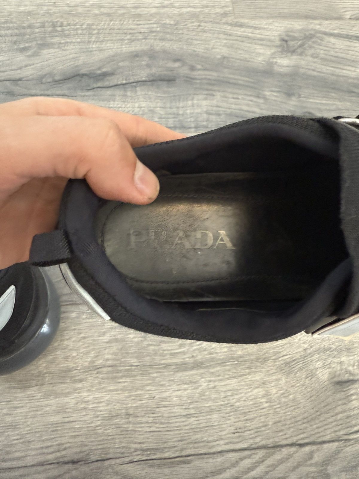 Prada Cloudbust Thunder Sneakers in Black & Grey Size US 9 / EU 42 - 8 Thumbnail