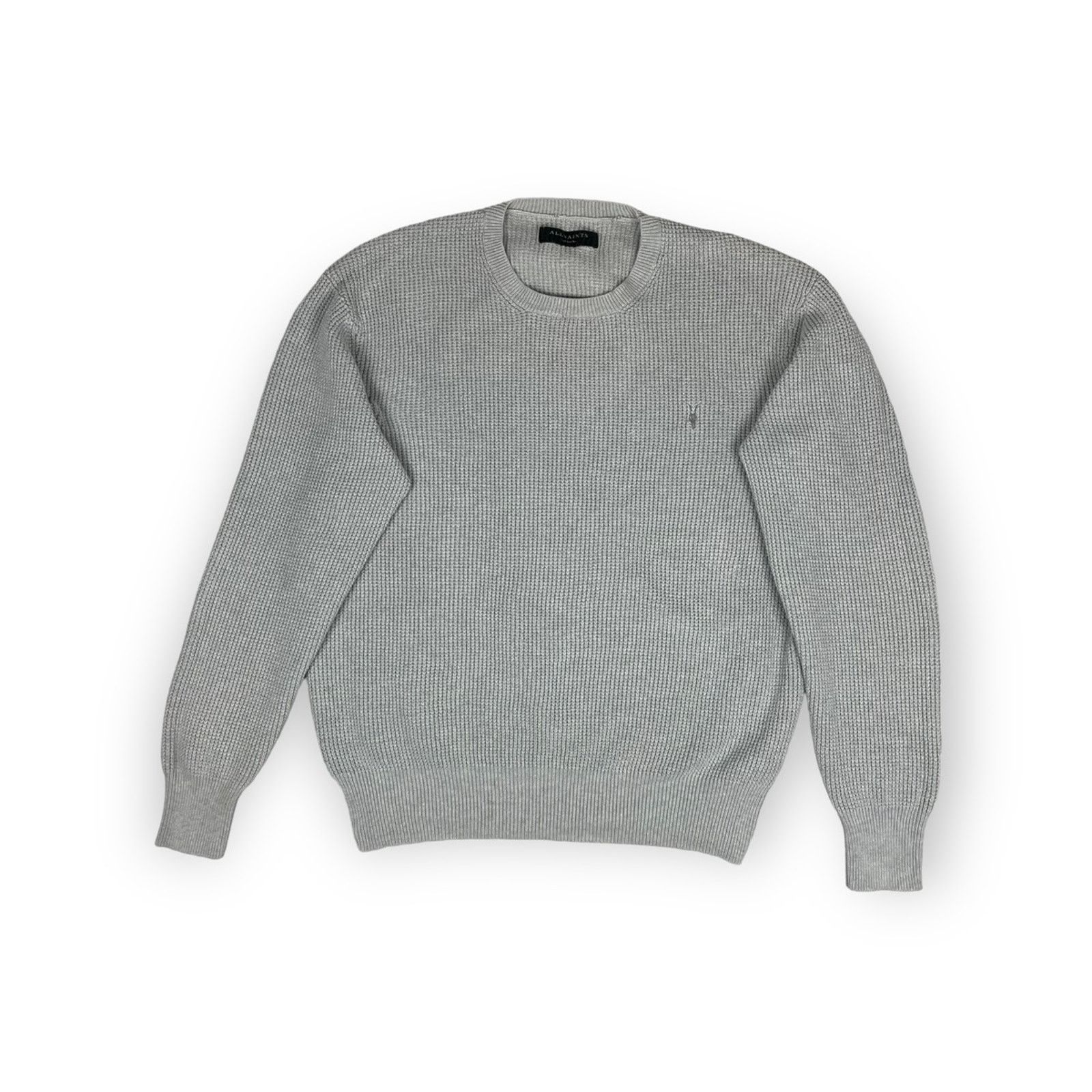 Allsaints Allsaints Sweater Grey Size M with small logo Size US M / EU 48-50 / 2 - 1 Thumbnail