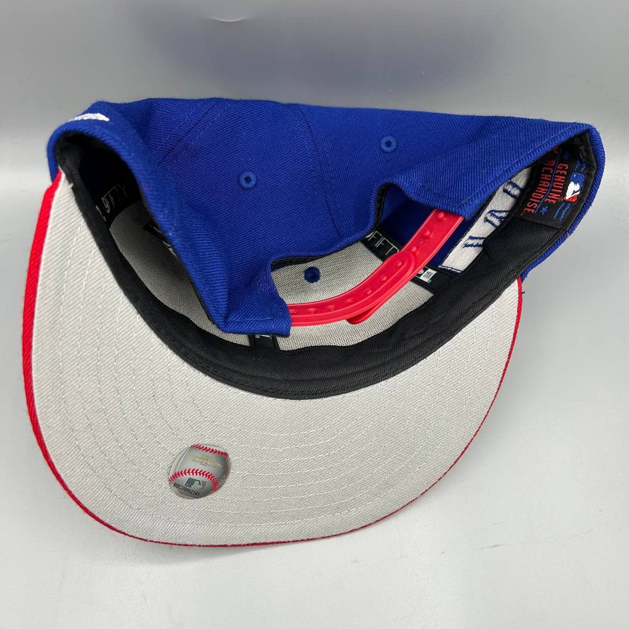 New Era Chicago Cubs Hat Men Blue World Series Snap Back Cap Wool Size ONE SIZE - 6 Thumbnail