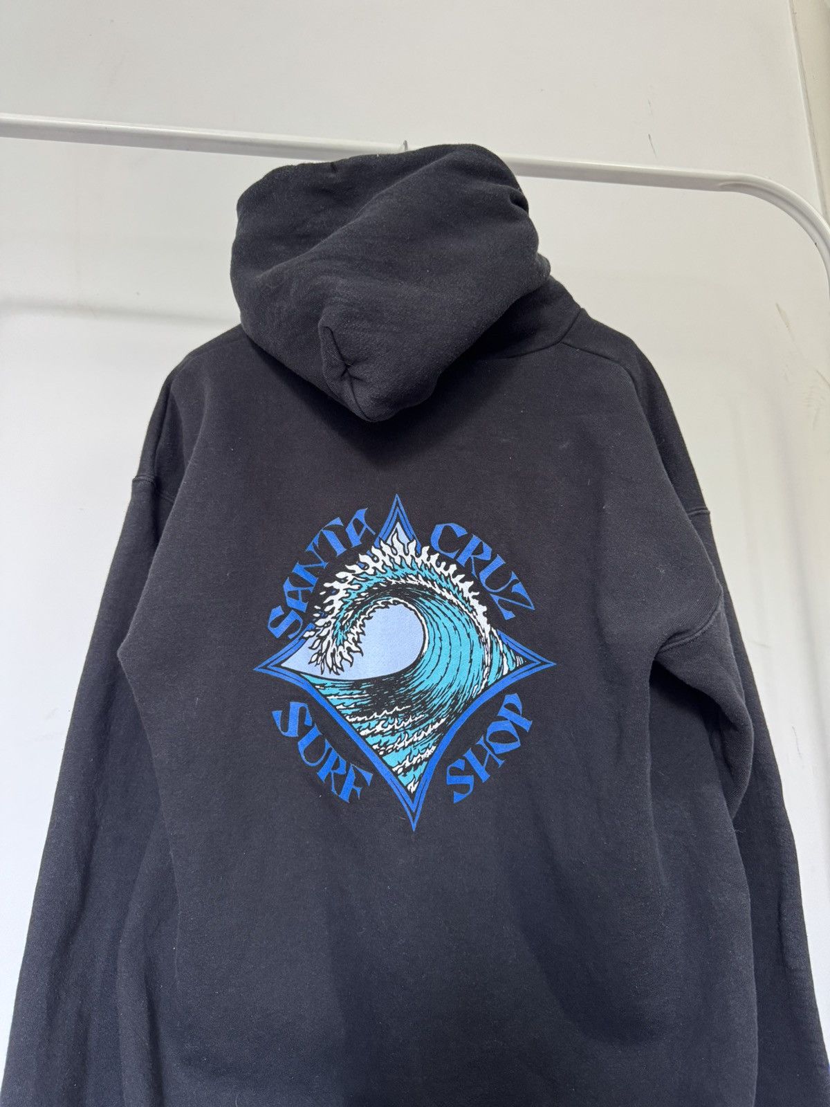 Santa Cruz Skateboards Vintage Santa Cruz Surf Printed Hoodie Size US XL / EU 56 / 4 - 2 Thumbnail
