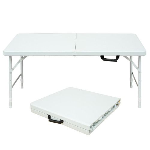Designer × Homemade 4ft Portable Folding Table Indoor&Outdoor Maximum Weight 135 Size US L / EU 52-54 / 3 - 1 Thumbnail