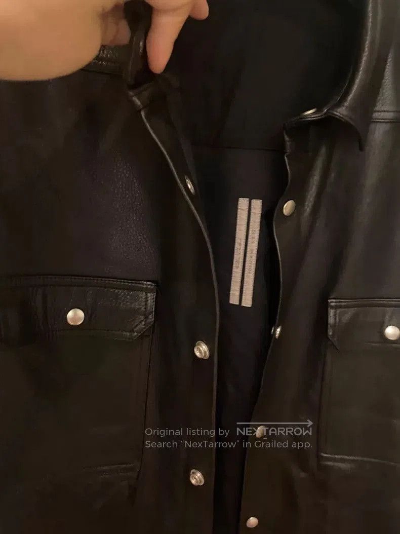 Rick Owens Rick Owens Lambskin Leather Vest. Size US L / EU 52-54 / 3 - 3 Thumbnail