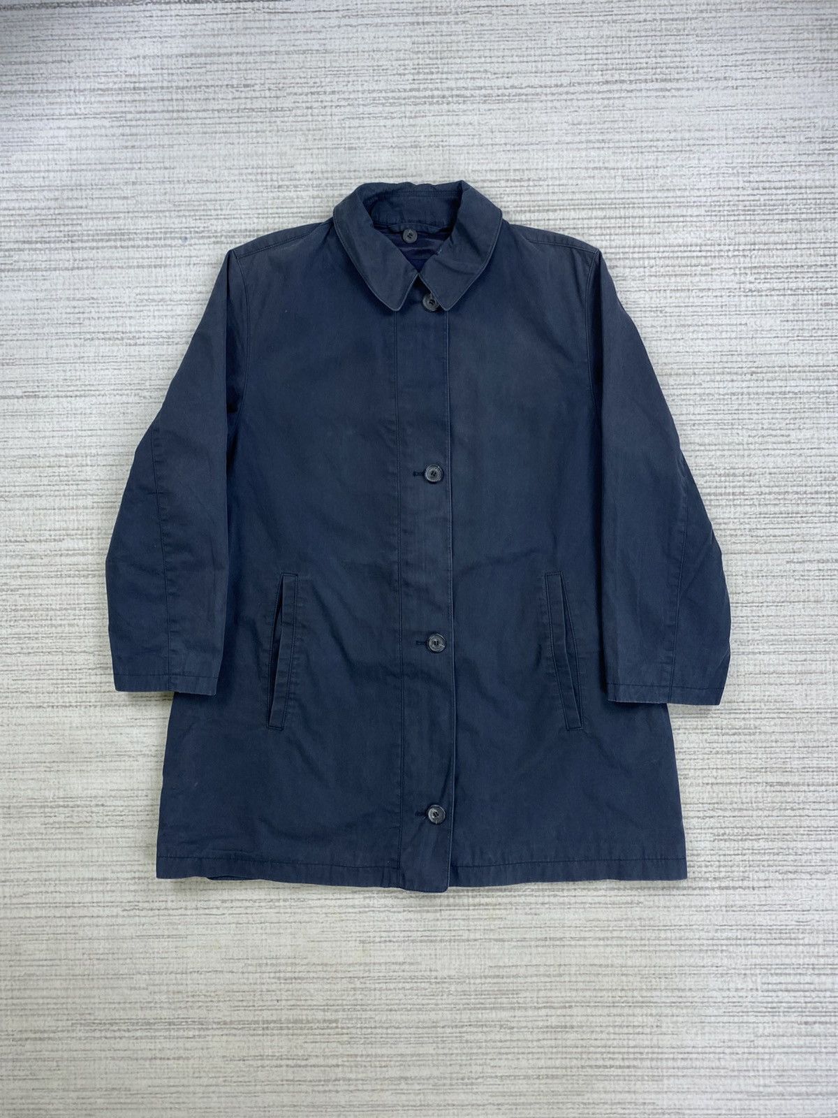 Burberry × Japanese Brand × Vintage Vintage Burberry London Faded Long Coat Jacket Size US M / EU 48-50 / 2 - 1 Thumbnail