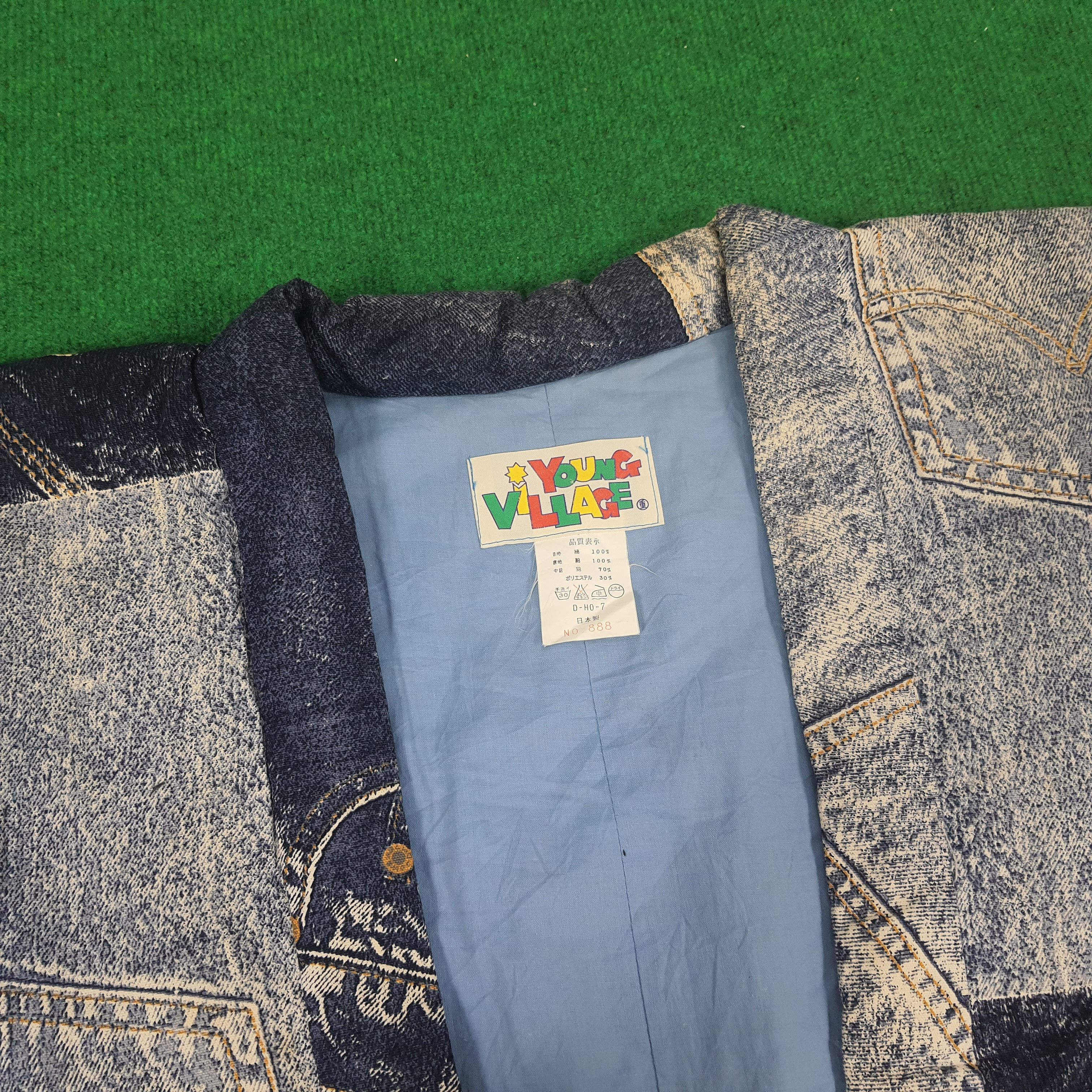 Vintage × Warner Bros Vintage Young Village Dear Jimmy Warner Bros. Kimono Jacket Size US XL / EU 56 / 4 - 5 Thumbnail