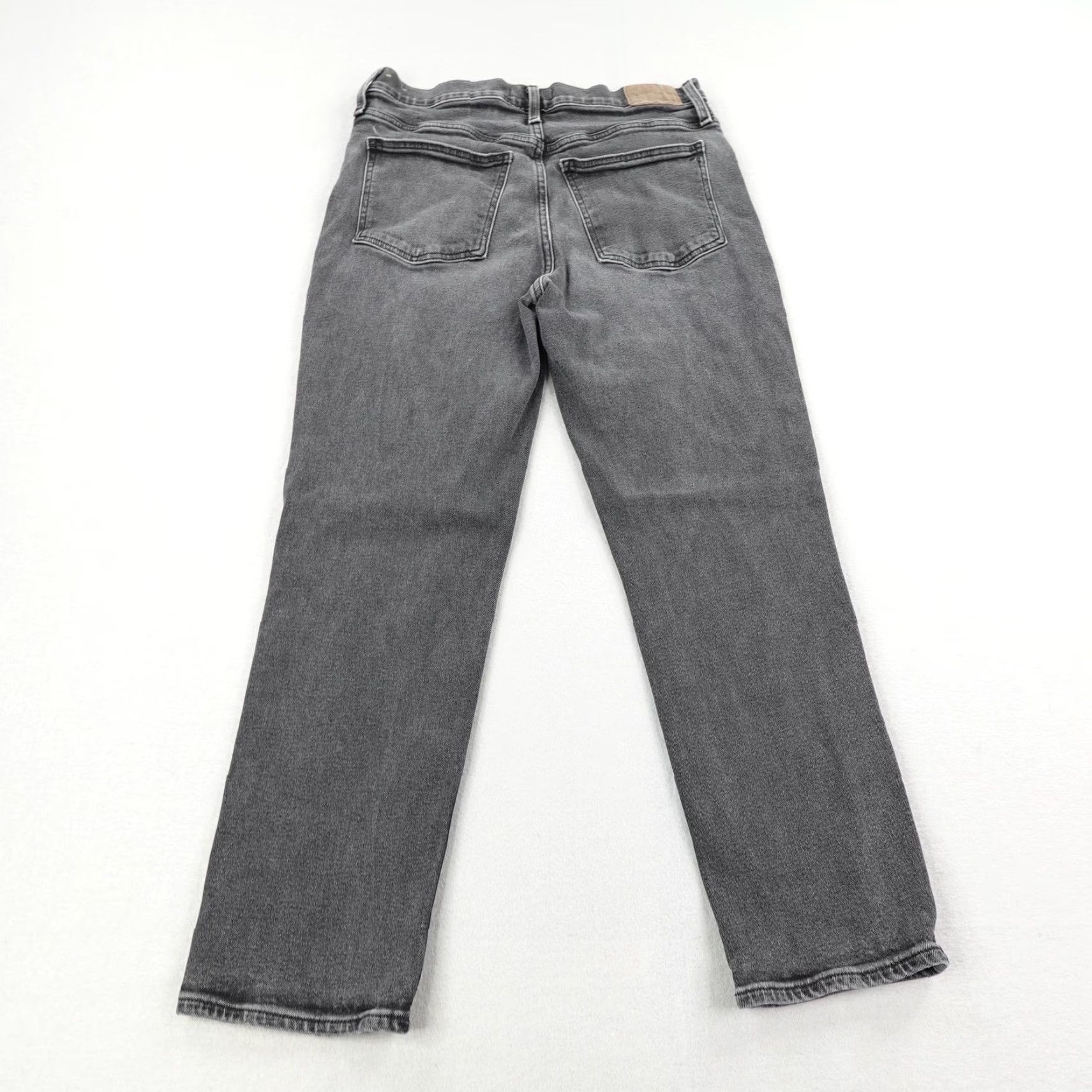 Madewell VINTAGE Madewell Jeans Womens 30 Gray High Rise Straight Fit Stretch Denim Casual Retro Size 30" / US 8 / IT 44 - 4 Thumbnail
