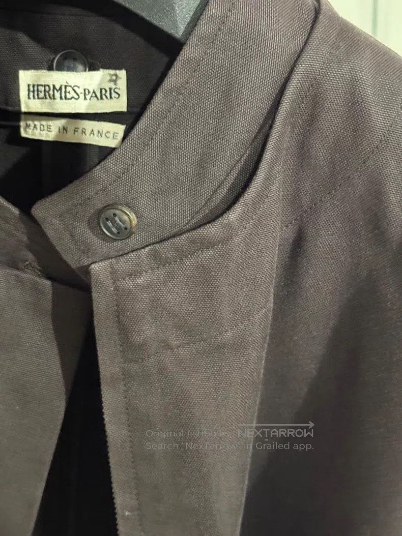 Hermes Hermes Stand Collar Jacket Size M / US 6-8 / IT 42-44 - 5 Thumbnail