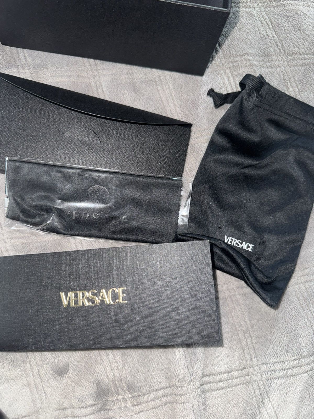 Versace Versace Women’s Sunglasses Havana brown/gold metal Mod 2198 Size ONE SIZE - 8 Thumbnail