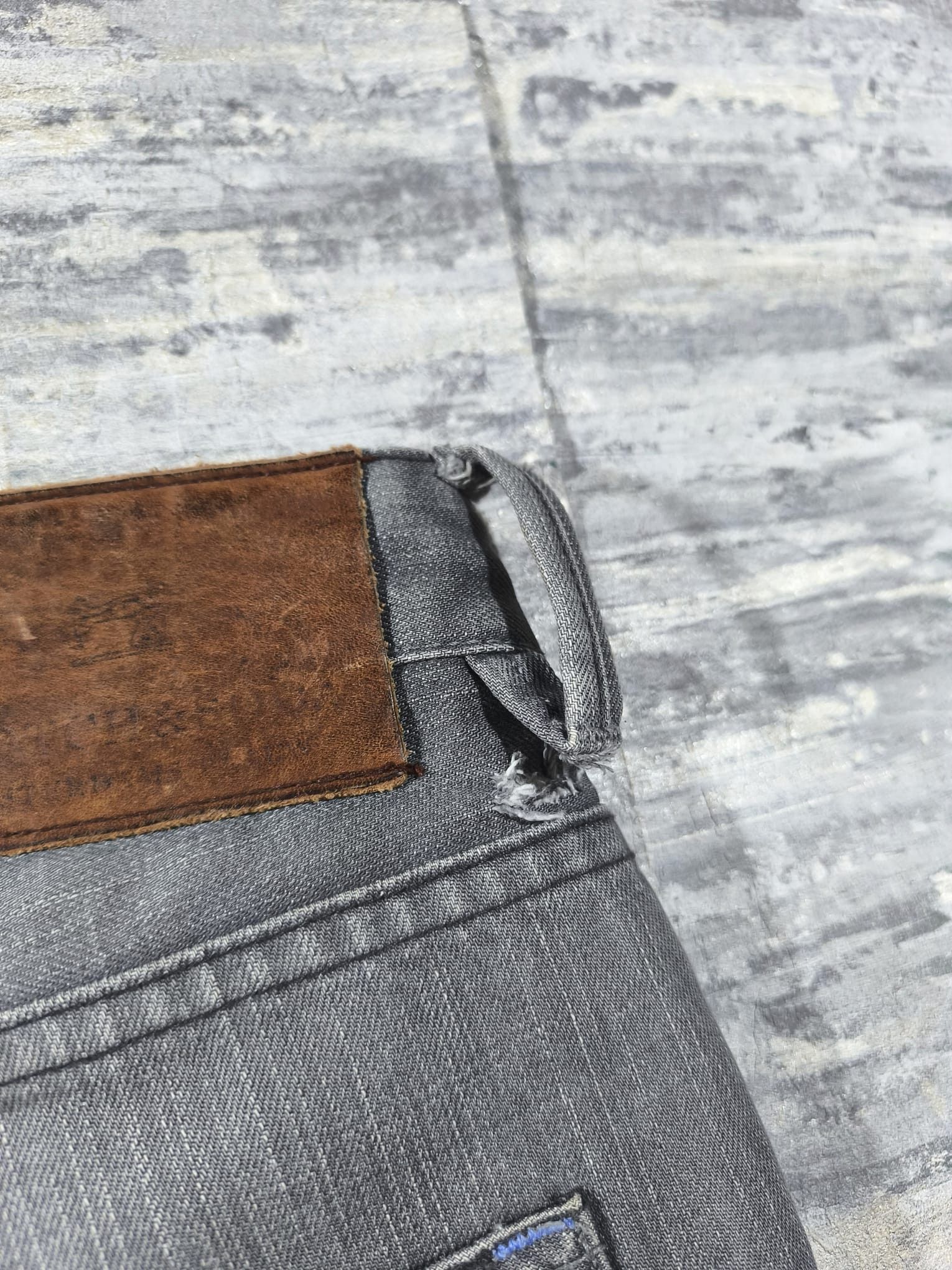 Other HEDI SLIMANE WAXED CLAWMARKS LIGHT GREY DISTRESSED JEANS Size US 34 / EU 50 - 9 Thumbnail