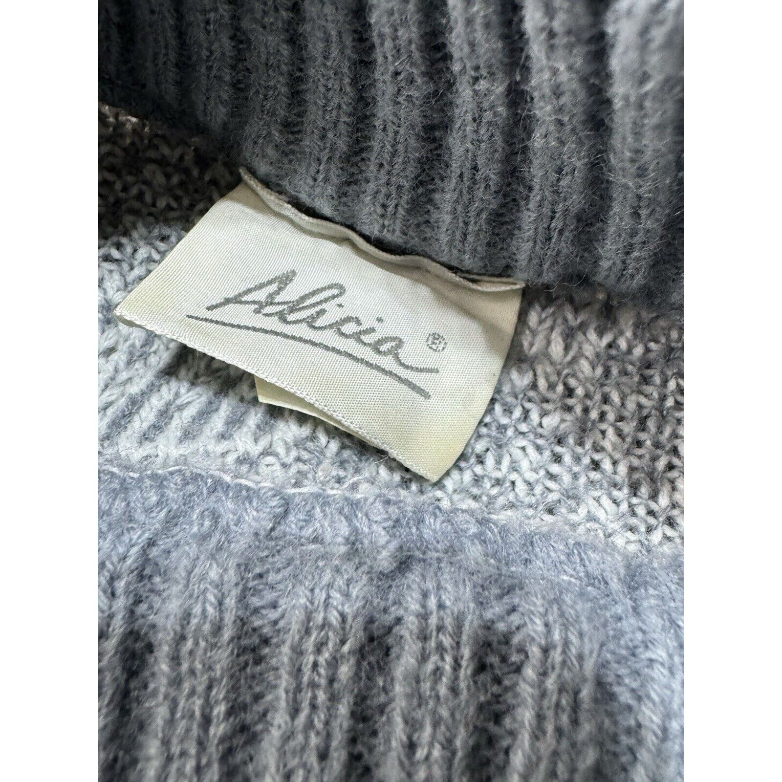 Other Vintage 80s Alicia Sweater Womens Plus 1X Abstract Birdseye Size XL / US 12-14 / IT 48-50 - 6 Thumbnail