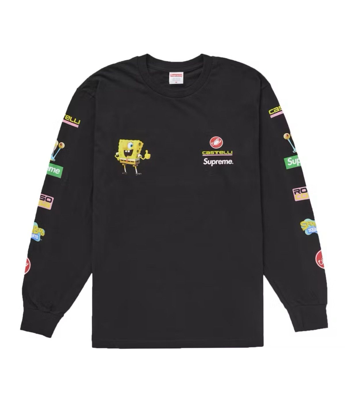 Supreme SS25 Supreme Spongebob/Castelli Racing L/S Tee Size US L / EU 52-54 / 3 - 2 Thumbnail