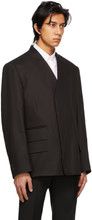 Maison Margiela o1y1124 Twill Blazer in Black Size US L / EU 52-54 / 3 - 2 Thumbnail