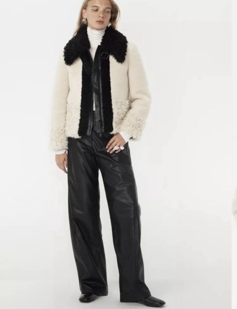 Zara ZARA FAUX FUR PATCHWORK JACKET Size S / US 4 / IT 40 - 9 Thumbnail