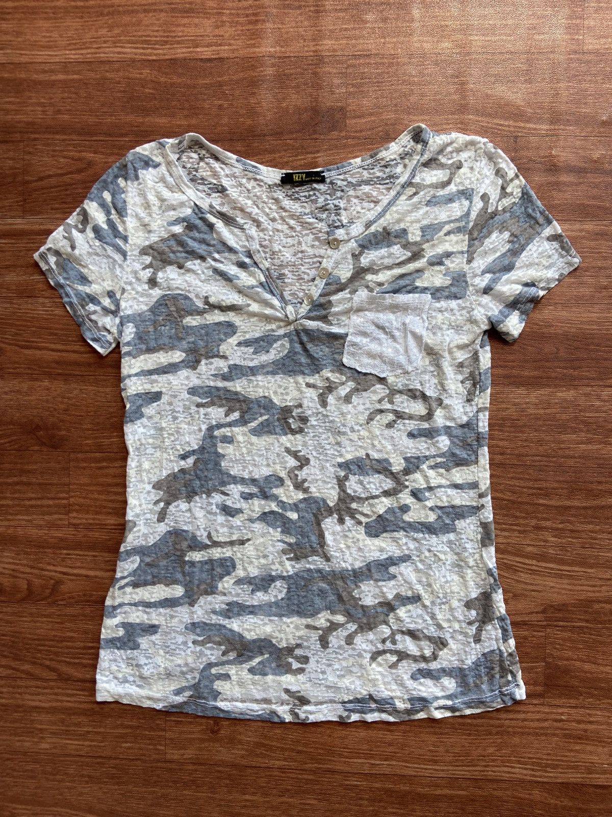 If Six Was Nine Izzy Italy Camo Tshirt Size M / US 6-8 / IT 42-44 - 1 Thumbnail