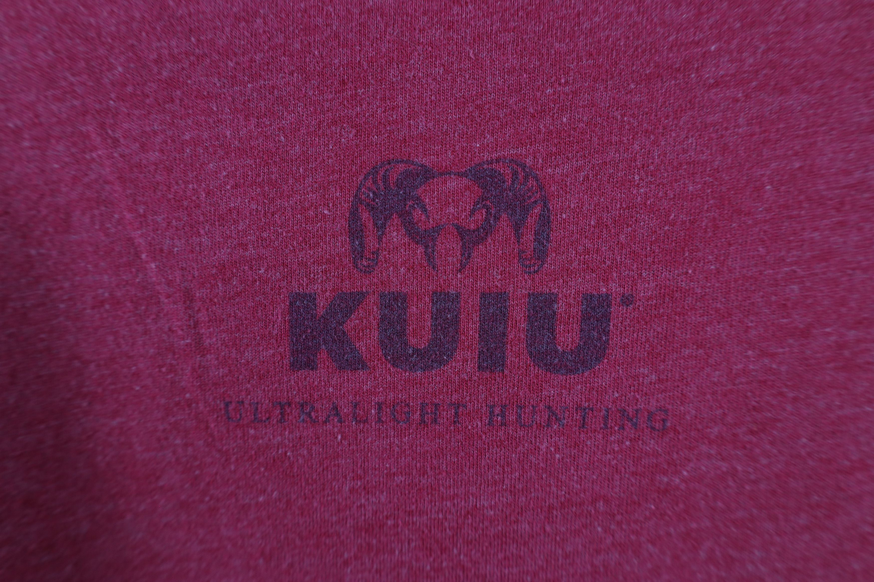 Vintage Kuiu Spell Out Ultralight Hunting Short Sleeve T-Shirt Red Size US XXL / EU 58 / 5 - 8 Thumbnail