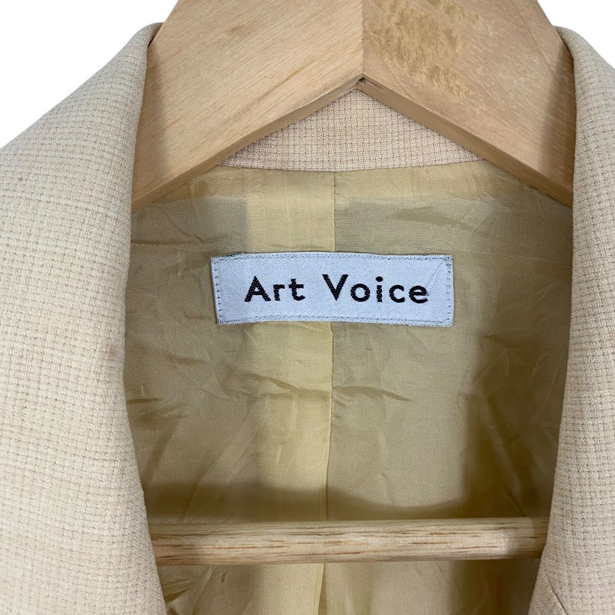 Vintage Vintage ART VOICE PARIS Collection Wood Button Up Coat Size M / US 6-8 / IT 42-44 - 8 Thumbnail