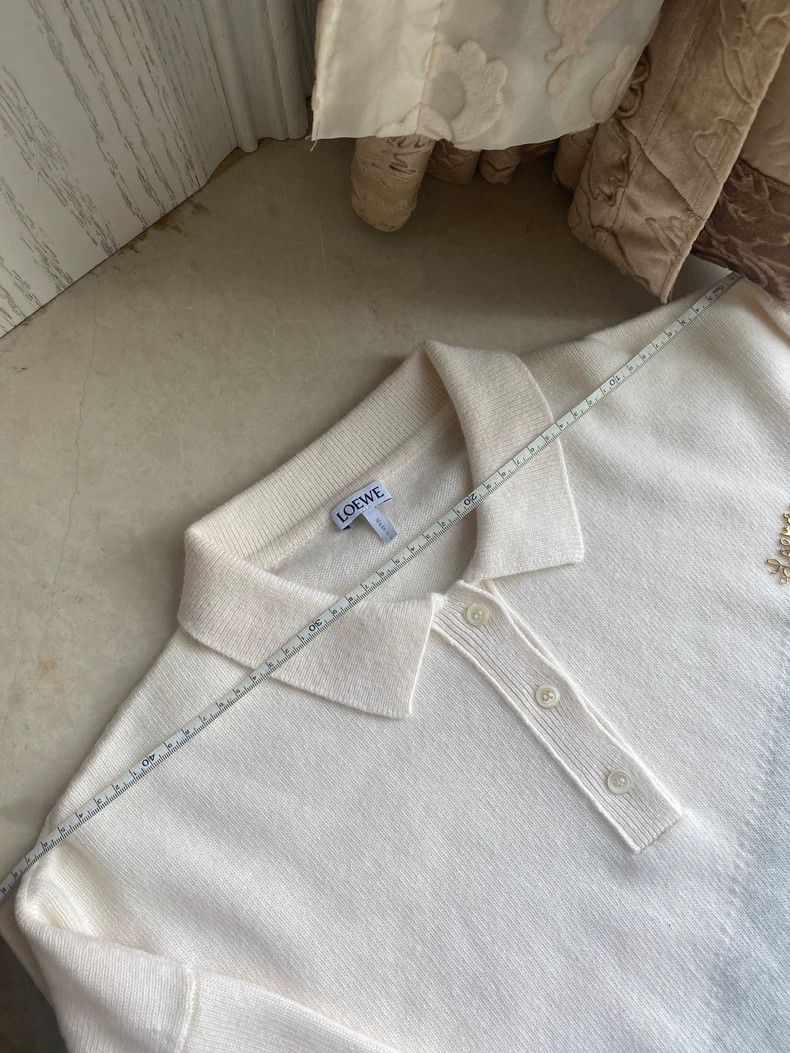Loewe LOEWE Polo collar sweater Size M / US 6-8 / IT 42-44 - 5 Thumbnail