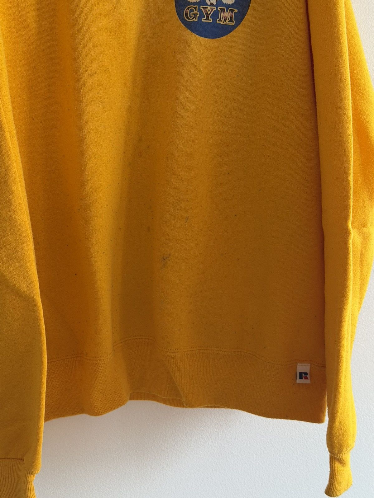 Russell Athletic *RARE* VINTAGE 90s WORLD GYM GORILLA SWEAT BODYBUILDING Size US L / EU 52-54 / 3 - 4 Thumbnail