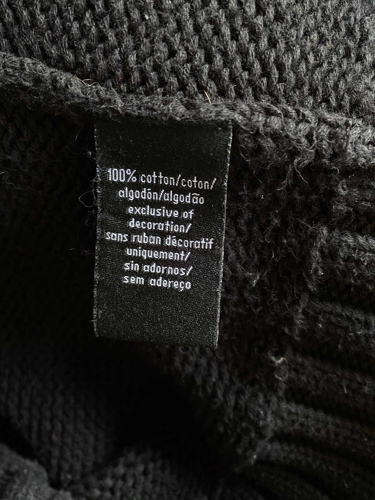 Calvin Klein Calvin Klein Jeans Black Knit Turtleneck Sweater Size US S / EU 44-46 / 1 - 12 Thumbnail
