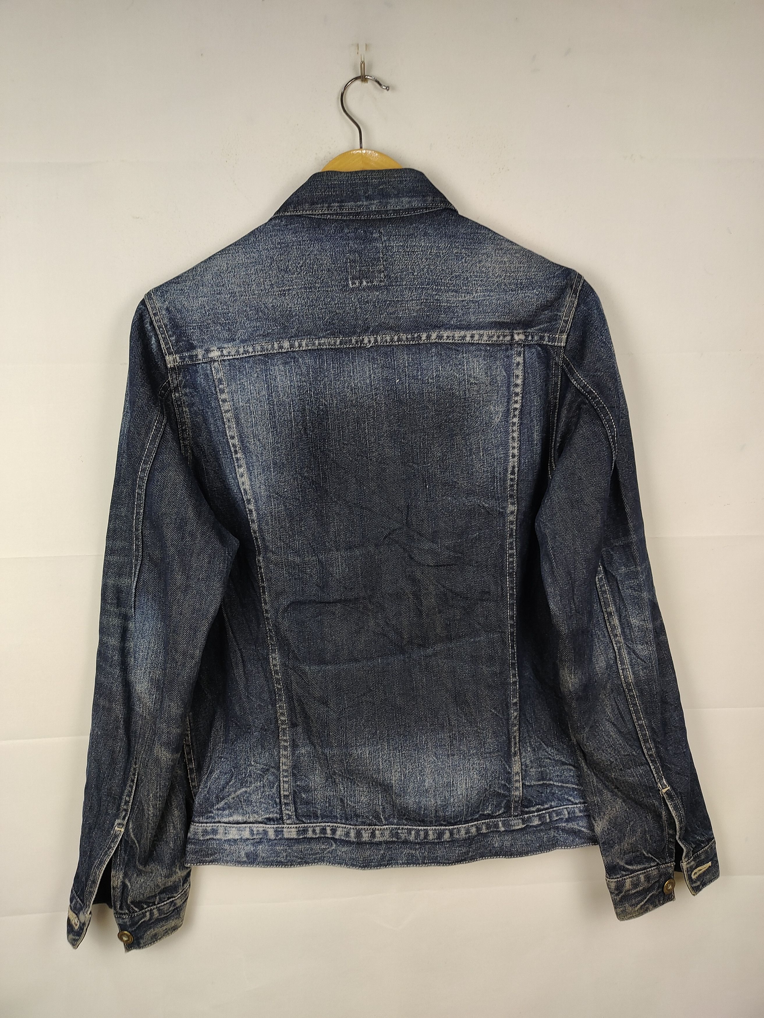 Japanese Brand Back Number Denim Jacket Size US M / EU 48-50 / 2 - 6 Thumbnail