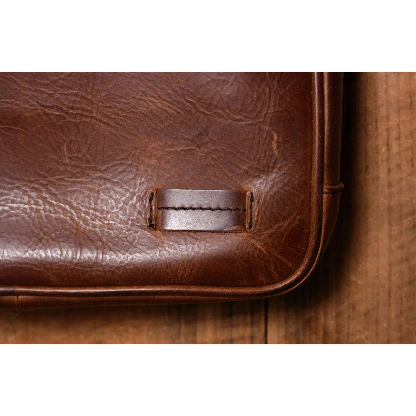 Vintage OSGOODE MARLEY Calvin Crossbody Traveler Leather RFID Brown Bag Mens Small Travel Organizer Zip Size ONE SIZE - 3 Thumbnail