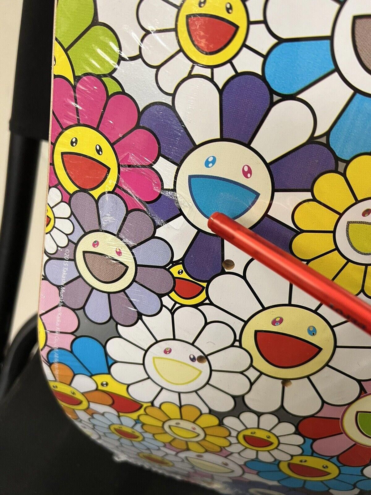 Vans Takashi Murakami Vans Vault Flowers Multi Skateboard Deck #B Size ONE SIZE - 2 Thumbnail