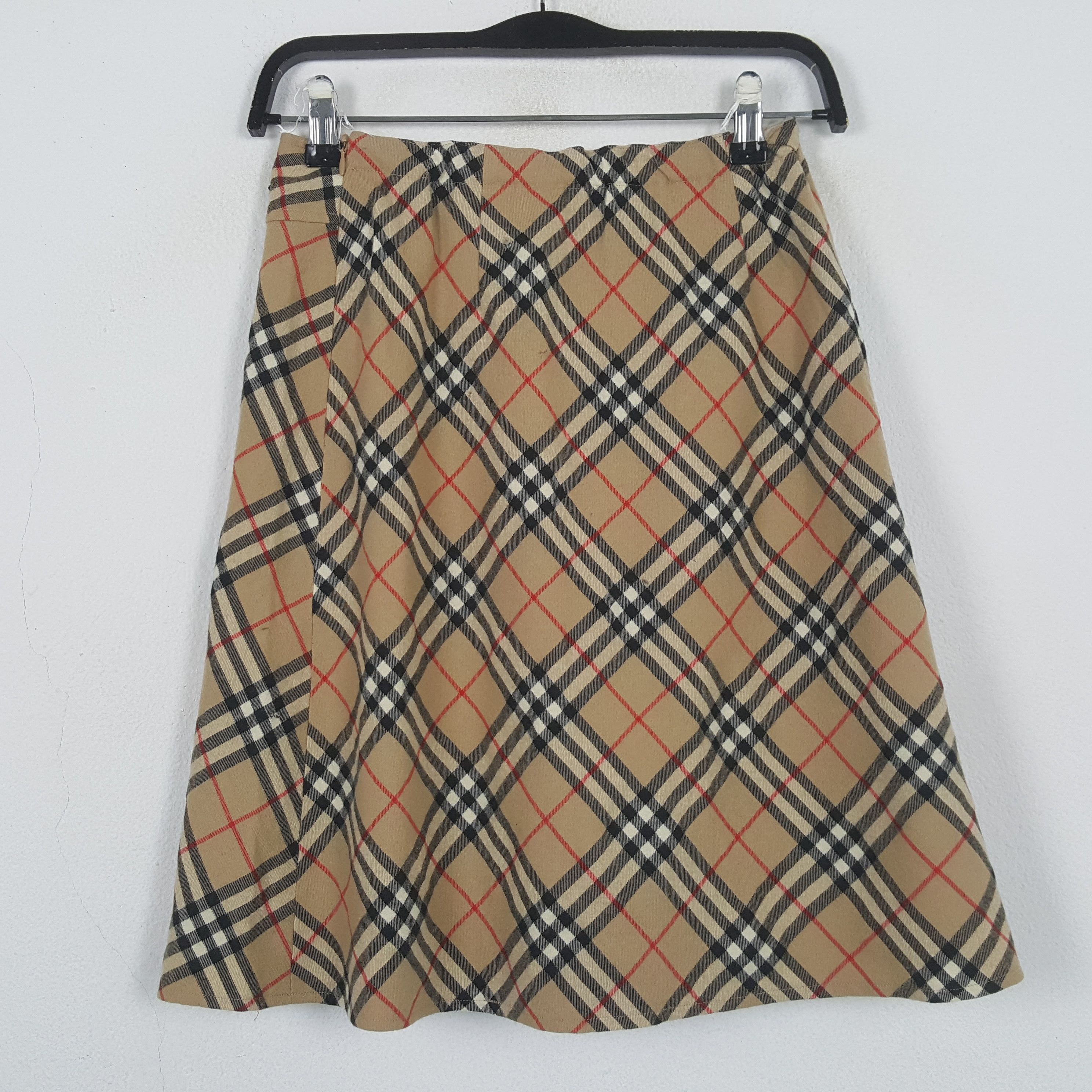 Burberry BURBERRY LONDON Nova Check Design Skirts C280N30 Size 23" - 3 Thumbnail